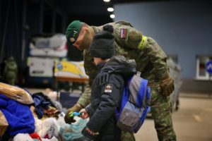 словакия полиция границы украина беженцы