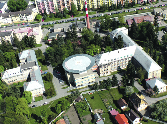 Центральный военный госпиталь Словацкого народного восстания (Ústredná vojenská nemocnica SNP) в Ружомбероке