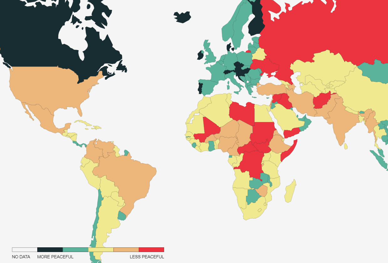 Глобальный индекс миролюбия 2022