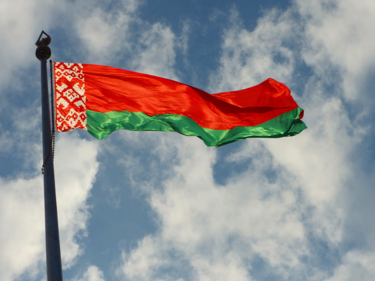 Флаг Белоруссии. Фото Wikimedia