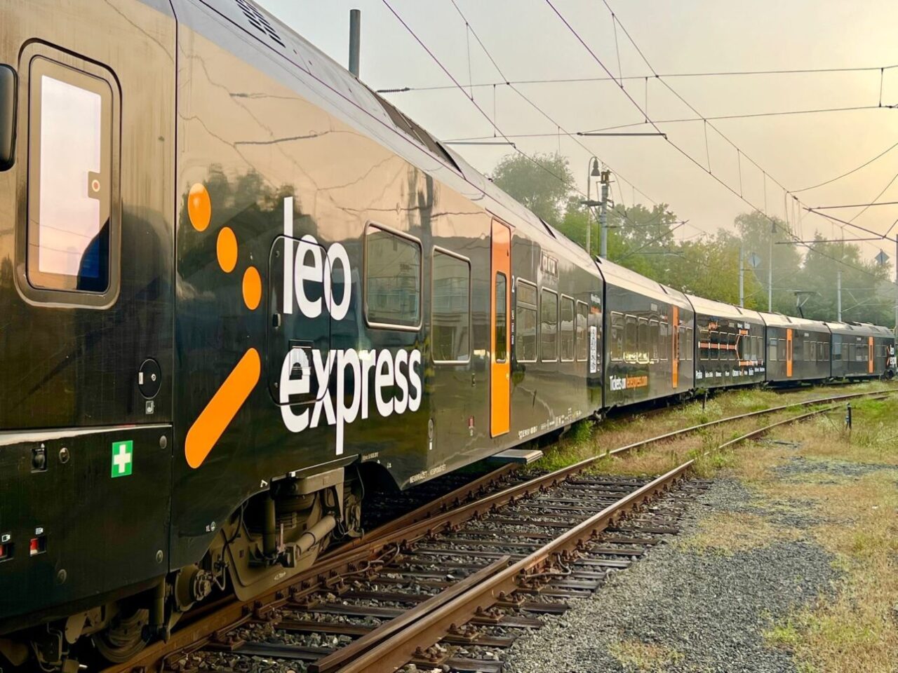 Поезд Leo Express. Фото со страницы перевозчика в Facebook
