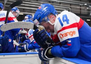 Сборная Словакии проиграла Финлнядии в 1/4 финала молодёжного чемпионата мира по хоккею-2024. Фото IIHF