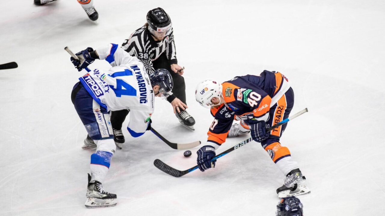 Матч хоккейной экстралиги между "Михаловце" и "Попрадом". Фото HK DUKLA Ingema Michalovce