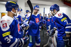 Сборная Словакии по хоккею. Фото SZĽH