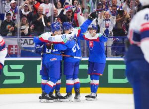 Матч сборных США и Словакии на чемпионате мира по хоккею 2024 года. Фото IIHF