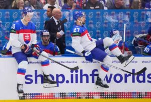 Сборная Словакии на чемпионате мира 2024 года. Фото IIHF