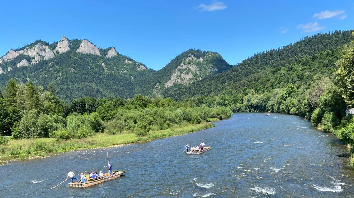 Сплав по реке Дунаец в Червени-Клашторе. Фото: Анна Павлова для Barikáda