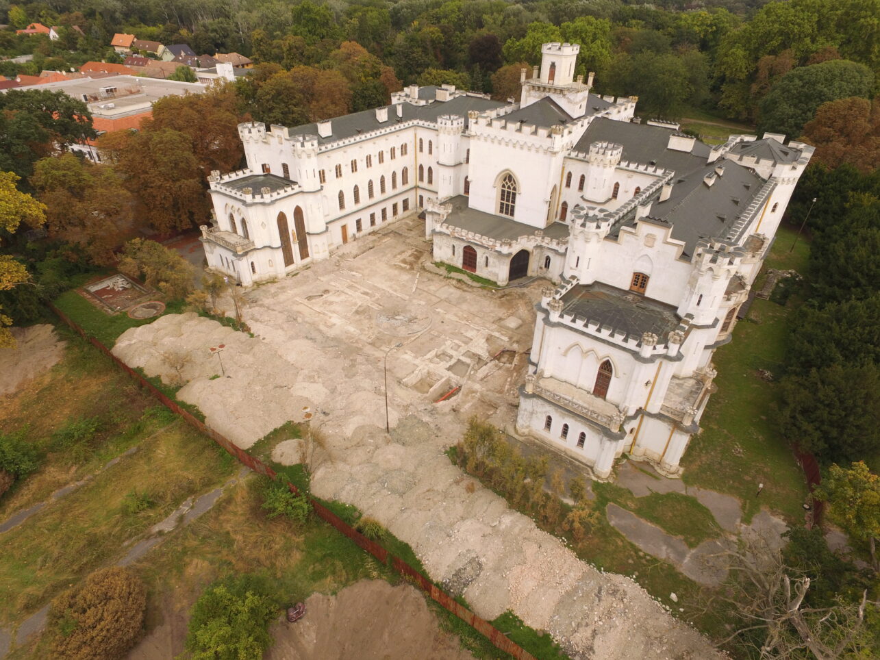 Археологические работы в братиславской усадьбе Русовце. Фото пресс-службы Трнавского университета