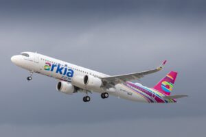 Самолёт авиакомпании Arkia Israeli Airlines