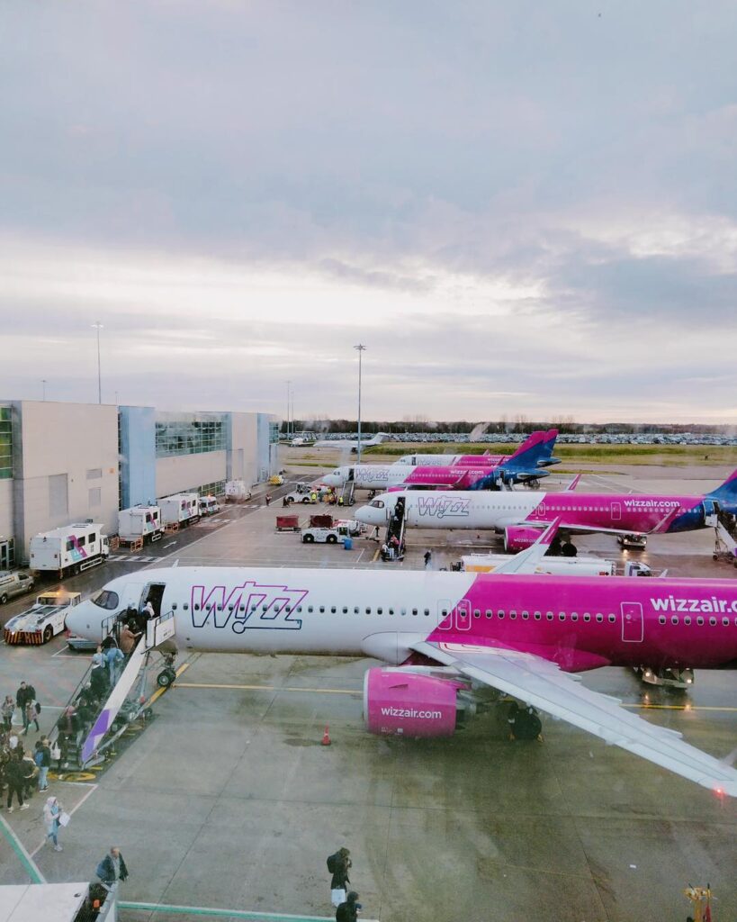 Самолёт Wizz Air. Фото пресс-службы авиакомпании