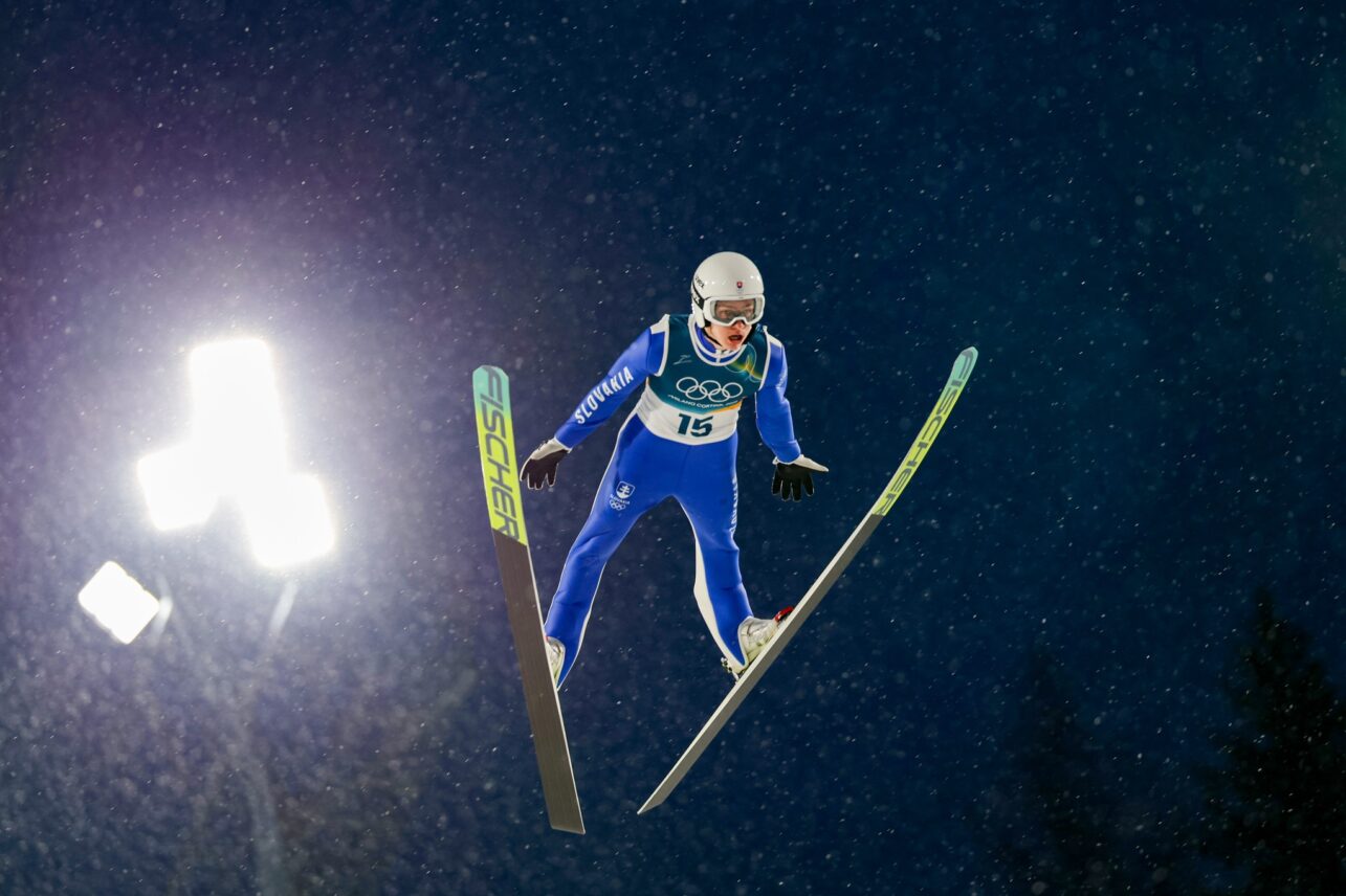 Зимние Олимпийские игры 2026. Прыгун с трамплина Гектор Капустик. Фото Zväz slovenského lyžovania