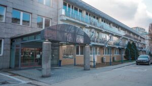 Новый офис миграционной полиции на Рачьянской улице в Братиславе. Фото Bratislava - Nové Mesto