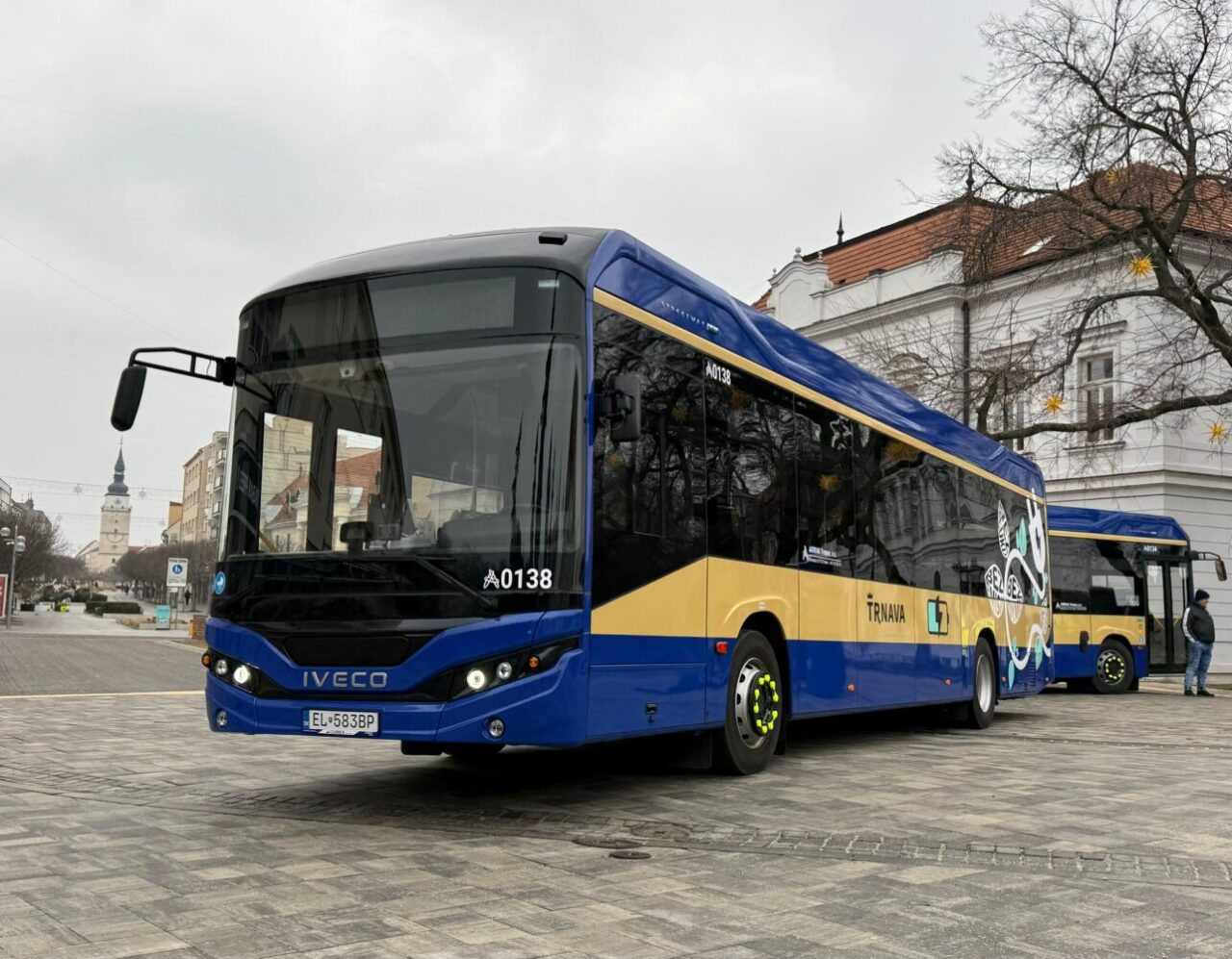 Автобус Arriva в Трнаве. Фото: страница Arriva в Facebook