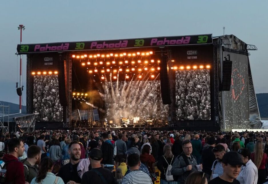 Главная сцена фестиваля Pohoda в 2026 году. Фото пресс-службы фестиваля