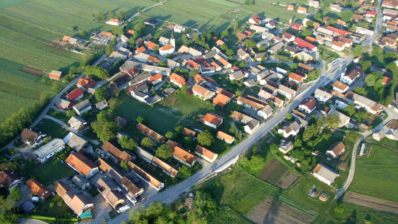 Деревня Дрново в Словении. Фото Wikimedia