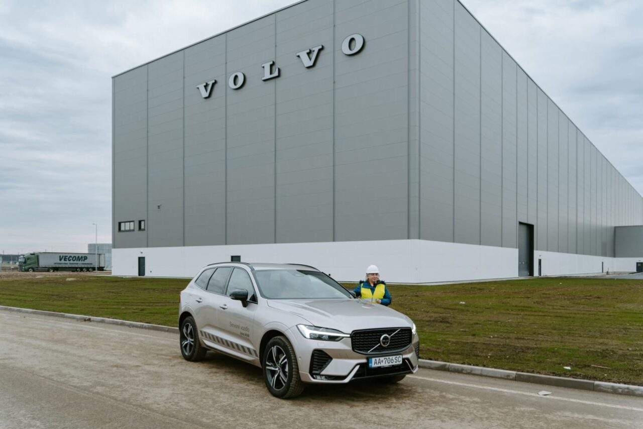 Завод Volvo в Валаликах. Фото FB/Volvo Car Košice