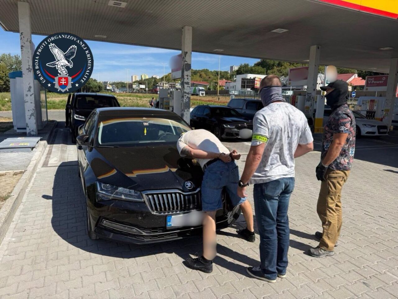 Полиция поджог дроны